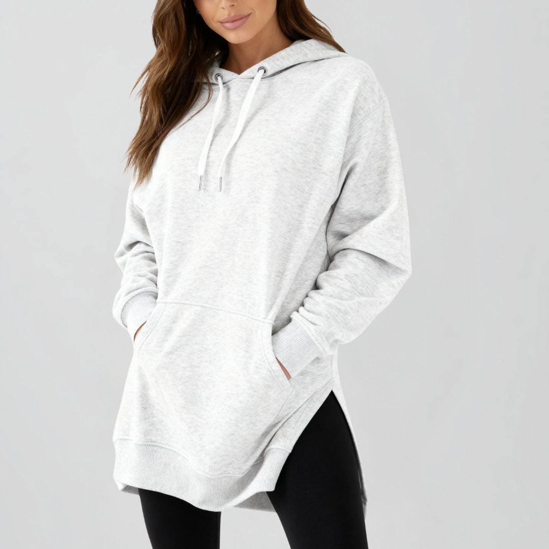 Hooded Warm Loose-fitting Midi Skirt