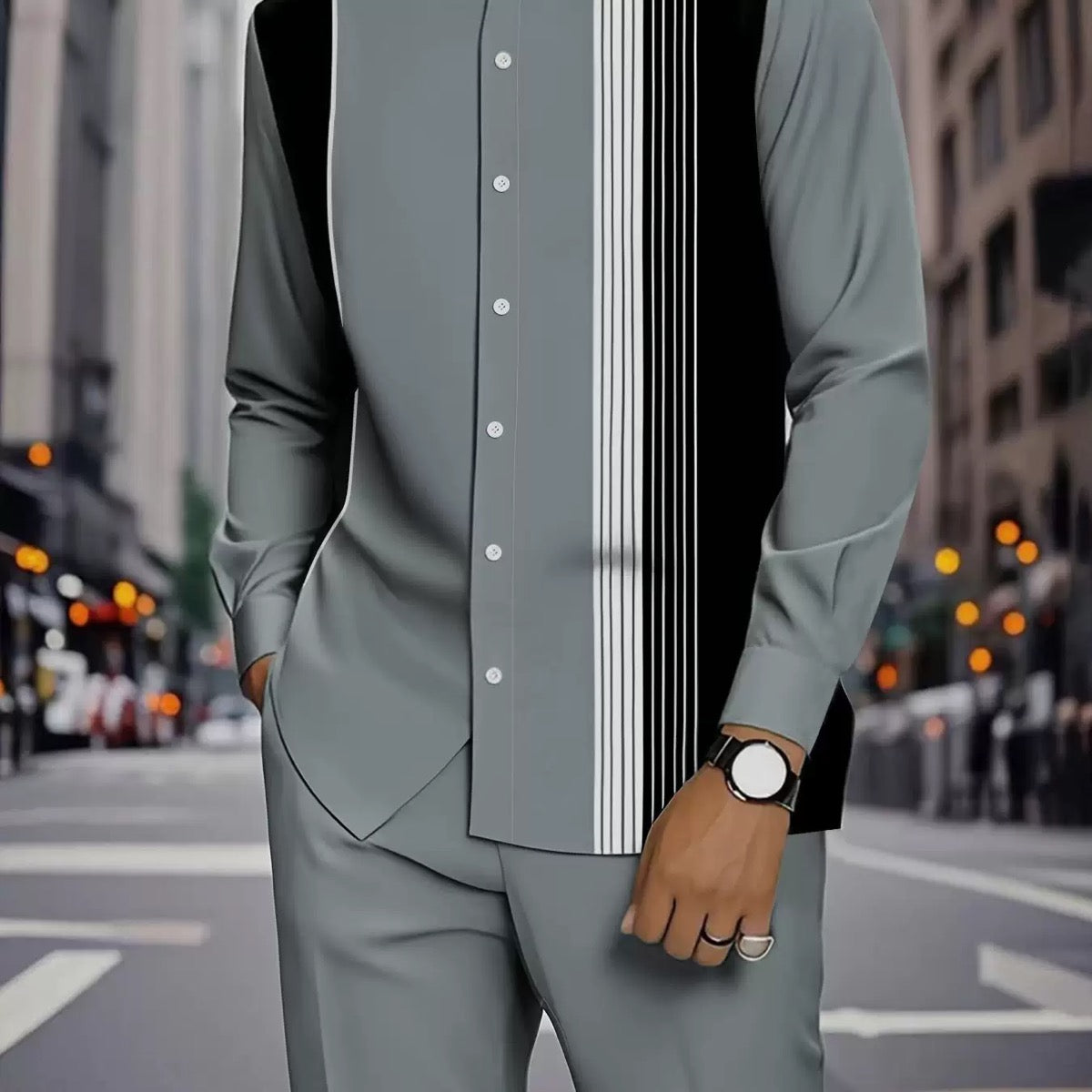 Comfortable casual suit