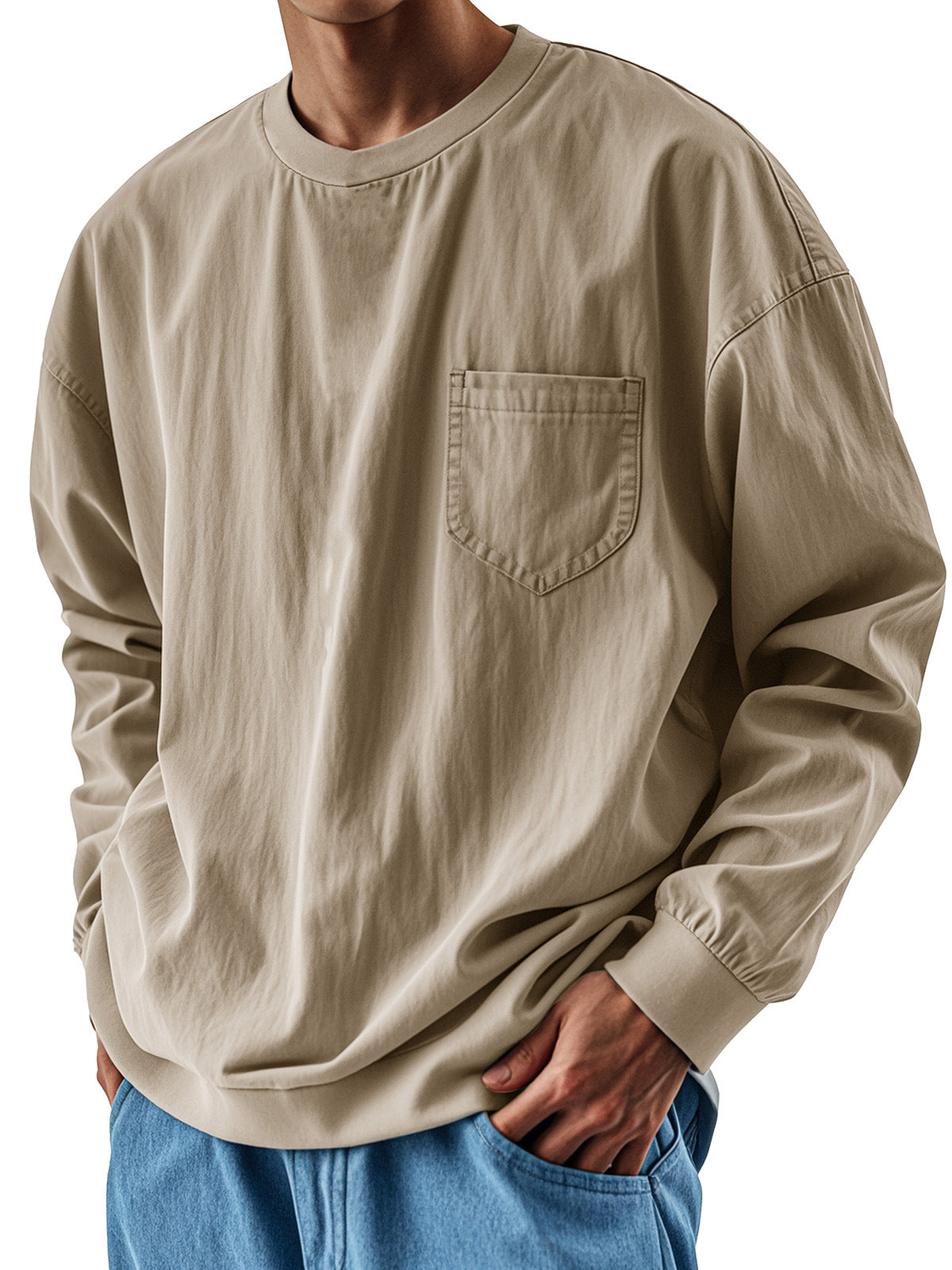 Men's collared shirt