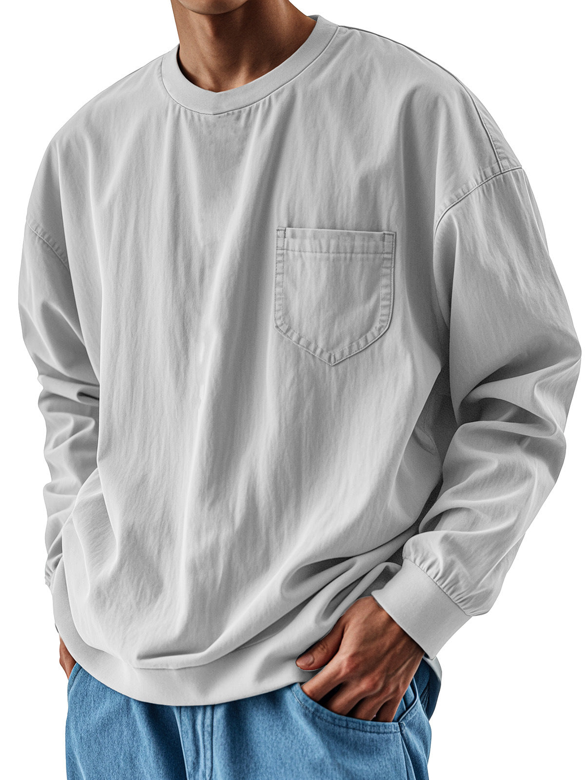 Men's collared shirt