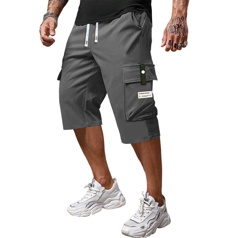 everyday drawstring capri pants/cargo pants