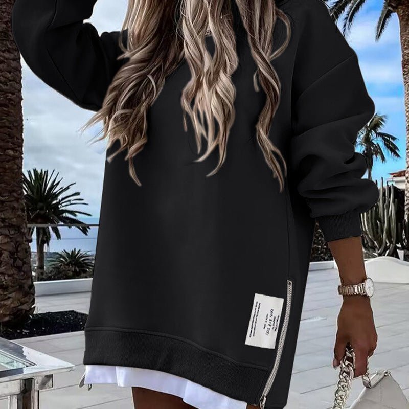 Knitted sweater dress
